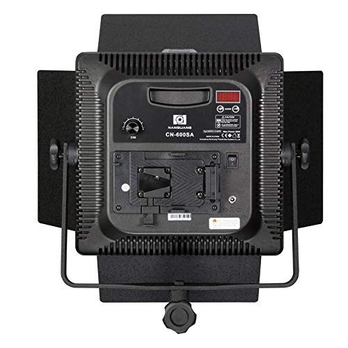 NANGUANG/NANLITE LED-Studioset Domino Duo 600 SA - 2X Studioleuchte Flächenleuchte Leuchte für Fotografie Video… – Bild 4