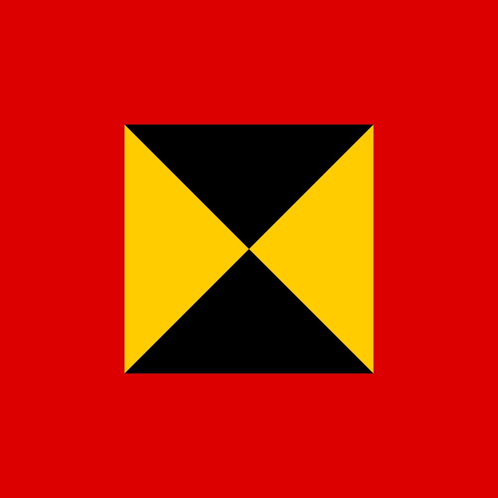 Drapeau Bundeswehr Korps grand format pour décorer un campement militaire