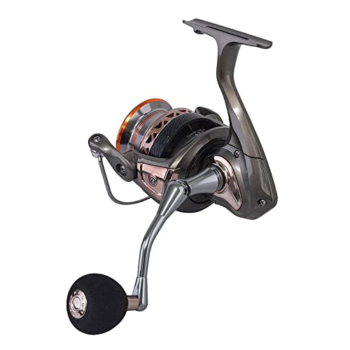 Pesca Brasil, Molinete Ocelos 6000 (7 + 1) Rol. Ambidestro, Alumínio e Aço