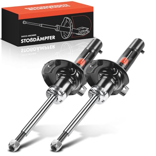 Frankberg 2x Shock Absorber Strut Front Left Right 516mm Gas pressure Compatible with T.i.g.u.a.n 5N 1.4L 2.0L 2007-2018 Replace# 5C0413031BK, 5N0413031L