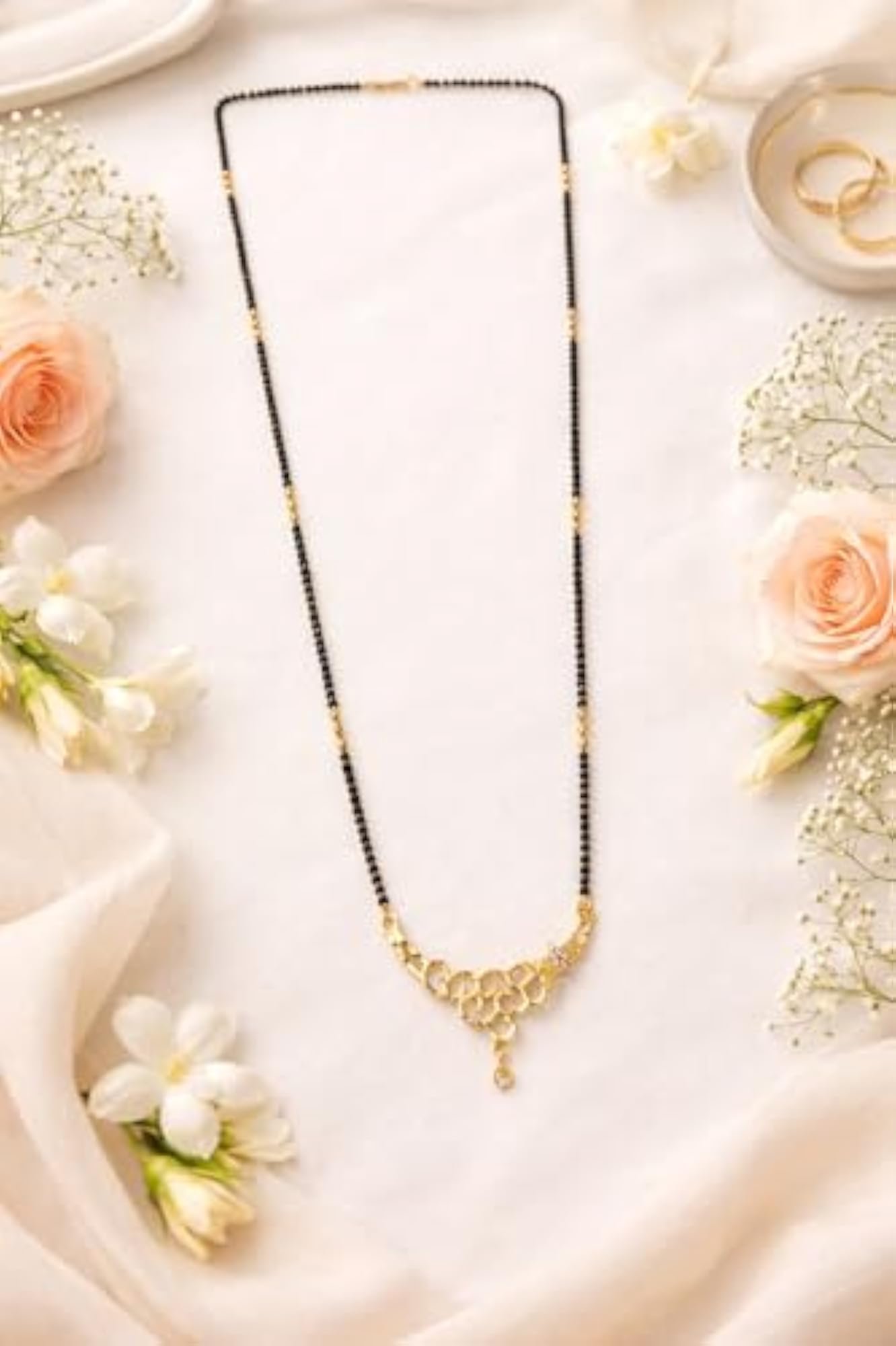 Traditional South Indian Mangalsutra for Women, 1 Gram Gold