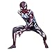 Nuitab Kids Ps4 Spiderman Combinaison Superhero Cosplay Bodysuit Halloween Robe de Fantaisie Costumes Unisexes Enfants Performance Film Ventilateurs,PS4-Adults/M 160~170cm