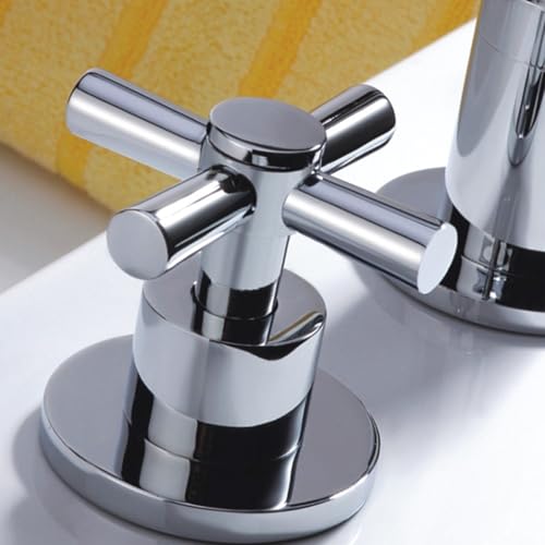 Nicear Wasserhahn Griff Kreuzarm Wasserhahn Griff Zinklegierung Wasserhahn Knopf Ersatz Kreuzgriff Reparaturteil Wasserhahn Oberseiten Für Badezimmer Waschbecken Küche