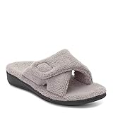 Vionic Women's Indulge Relax Slipper Light Grey 10 M