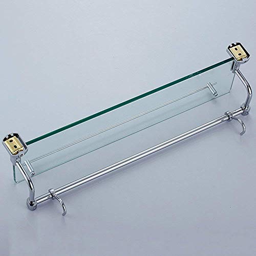 Accesorios de baño para estantes de baño de cobre contra el desorden 3