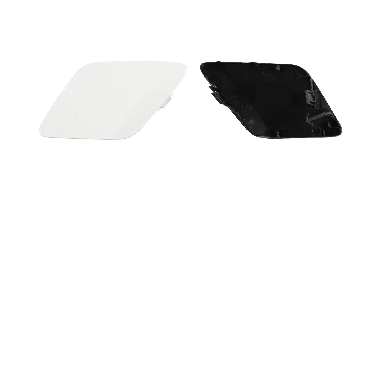 Generico Copertura Gancio Traino paraurti per Toyota per Prius 2016 2017 2018 52128-47050 52128-47070 Rimorchio Tappo Copertura Paraurti Anteriore Gancio Traino(Lato Sinistro Bianco)