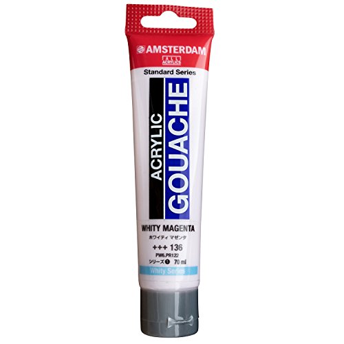ターレンス アクリルガッシュ アムステルダム アクリリックガッシュ ホワイティマゼンタ AAG70136 70ml