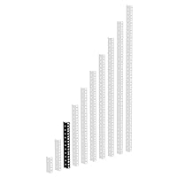 Adam Hall 19\ Parts 61535 B 6 Befestigungsschiene 6 HE
