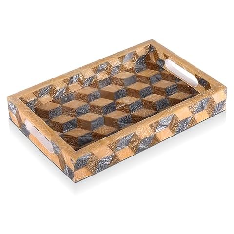 Handicrafts Home Vintage Handmade Serving Tray Cover