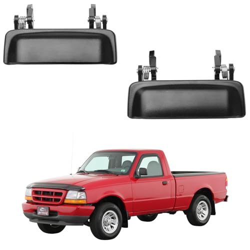 Gledewen Metal Exterior Door Handles, Compatible with 1998-2011 Ford Ranger | 2001-2010…