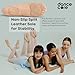 Dancecore Children's Slip-On Canvas Ballet Dance Shoe with Split Leather Sole for Stability (Pink, Size 1)