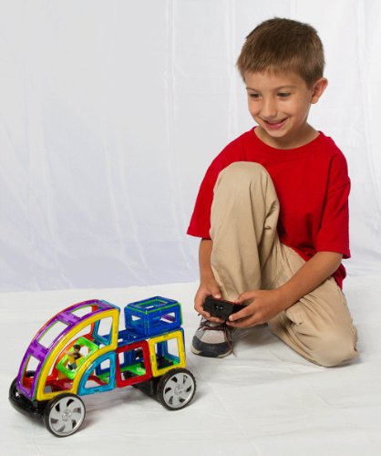 Magformers Vehicle R/C Cruiser Set (52-pieces) - Thumbnail 7