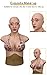 Crossdressing Female Silicone Crossdresser Mask Eudora Mask with Breast Big Boobs(with Make Up, Color 2)