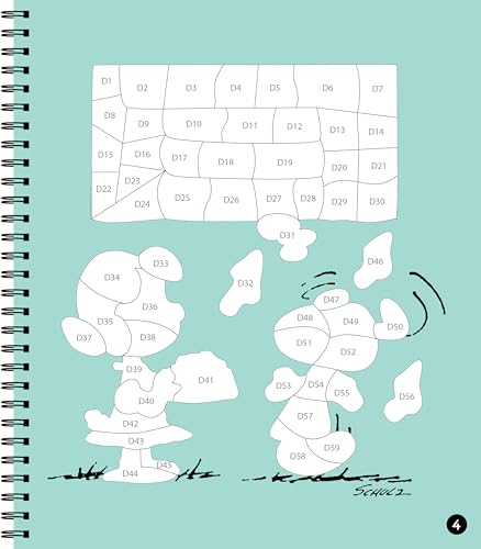 Brain Games - Sticker by Number: Snoopy (Officially Licensed Peanuts Product) Spiral-bound – January 15, 2026 - Image 4