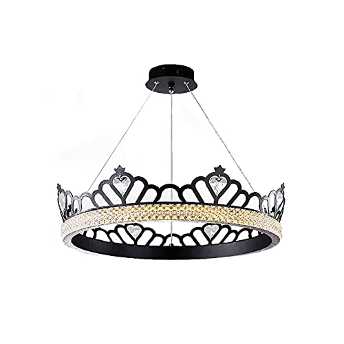 Lustre en cristal en or moderne pour éclairer un grand salon sombre