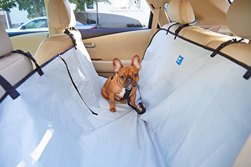 Animalplanet Dog Bench Seat Cover-Hammock Style ( Grey ) Water Resistant Car Protector Covers Front & Rear Of Large Backseat From Pet Dirt And Fur . Suv Accessories & Travel Supplies 57" X 55" #TOP1