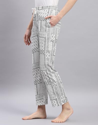 Image of Monte Carlo Womens Printed Regular Fit Trackpant (224065461)