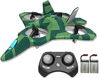 ZEGO F22 Remote Control Jet, Quadcopter Fighter Jet with 360° Flip, 2.4GHz 6-Axis