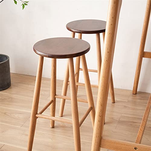 Tabouret de bar moderne et rond pour cuisine, comptoir et café