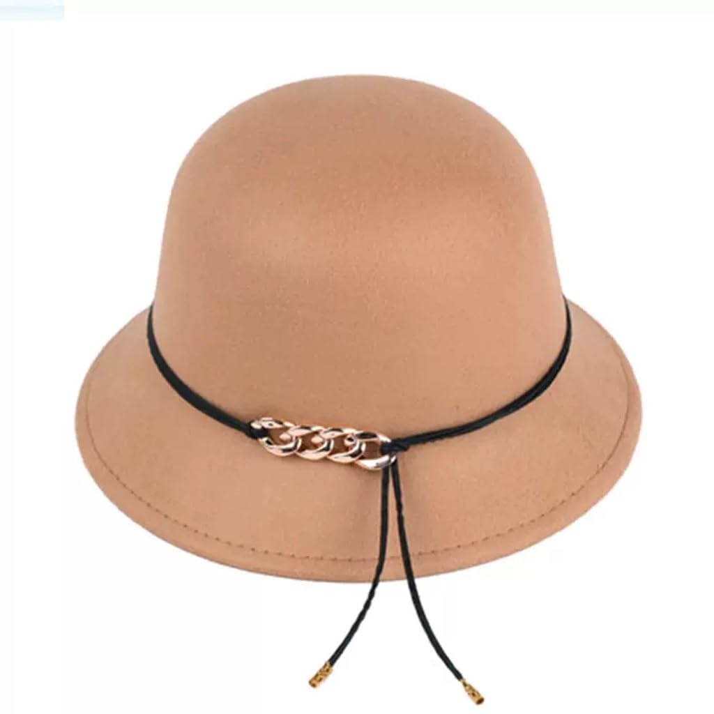Chapeau automne hiver femme doux en laine pour se protéger du vent avec style