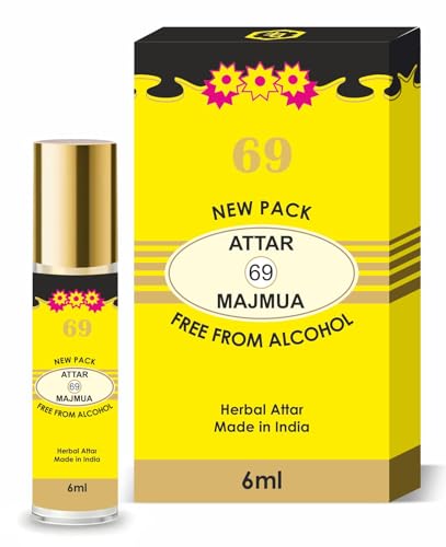 Image of Parag Fragrances Alcohol Free & Long Lasting Attar Perfume Roll-On 6ml (Majmua 69)