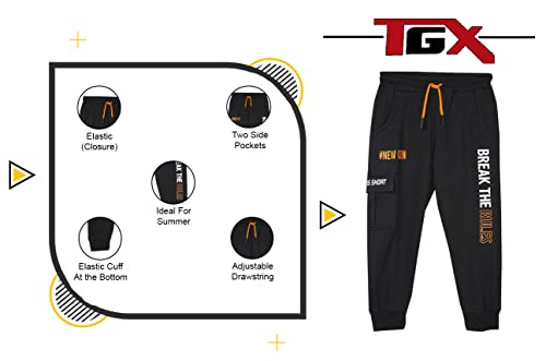 Image of TOP GEAR TGX Boys Cotton Joggers Track Pant