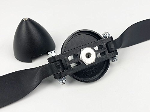 Viloga RC Folding Propeller 11×6 inch w/Spinner Size D38×H35mm, and Motor Shaft Diameter φ4.0 with Nylon Plastic Spinner for RC Plane Drone Remote Control Airplane (11×6, Shaft φ4.0) by Viloga - Image 6