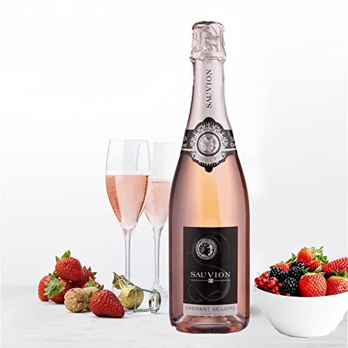 Sauvion - Crémant de Loire Brut Rosé - Rosé Sekt aus Loire, Frankreich (1 x 0.75 l)