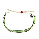 Pura Vida Save The Sea Turtles Bracelet - Waterproof, Artisan Handmade, Adjustable, Threaded,...