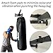 shikoyi Wall Mount Heavy Punching Bag Hanger Space-Saving Design Minimize Noise and Vibration Heavy Duty Construction for Boxing, Muay Thai and MMA Training