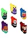 Fortnite Battle Royale Gamer Boy's Girl's Teen Adult 6 pack No Show Socks (9-11 Teen (Shoe: 4-10), Green/Multi)