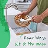 Scotch-Brite Pot + Pan Brush, Durable and Long Lasting Dish Brush with Handle for Scrubbing Stainless Steel, Outdoor Furniture, and Sinks without Scratching, Antimicrobial, and Rinses Clean #5