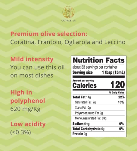 Aceite de oliva orgánico extra virgen de Italia miniatura 2