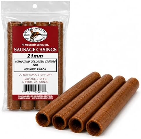 Hi Mountain 21 mm Mahogany Snackin SticksCasings