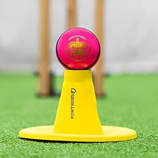 FORTRESS Cricket Batting Tee (12cm)  Durable PVC Cricket Tee For Developing Footwork & Stroke Play