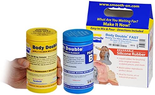 Body Double Fast Set - “Apply to Skin” Platinum Silicone Rubber - Pint Unit