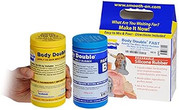 Body Double Fast Set - Apply to Skin Platinum Silicone Rubber - Pint Unit