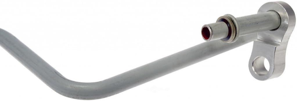 KarParts360 For Cadillac SRX 2010-2016 Transmission Oil Cooler Hose | Metal, Rubber | Natural Flexible | Clamp End 2 | Quick Disconnect End 1 | Straight Hose Shape | Replacement For 15928508, 20844479