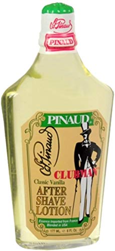 Pinaud Clubman Classic Vanilla After Shave Lotion 6 oz (Pack of 7)