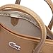 Lacoste Women's L.12.12 Concept Mini Petit Pique Canvas Zip Tote Crossbody Bag, Ochre, One Size