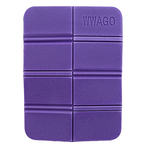 Flybloom Portable Foldable Cushion Waterproof Folding Cushion Outdoor Activity Cushion(Purple)