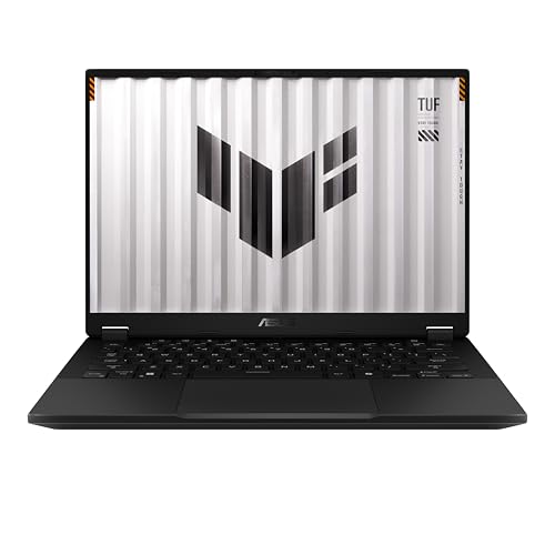 Image of ASUS TUF Gaming A14 (2024) Gaming Laptop, 14 inch WQXGA 16:10 165Hz Display, AMD Ryzen 7 8845HS, NVIDIA GeForce RTX 4060, 16GB LPDDR5X, 1TB PCIe Gen 4.0 SSD, Wi-Fi 6E, Windows 11, FA401UV-DB74