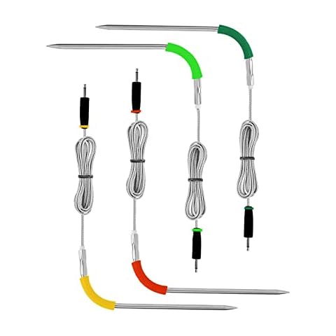 Cookingstar 4-Pack Meat Probe for Weber iGrill Cover
