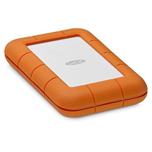 LaCie Rugged Thunderbolt USB-C 1TB SSD Portable Hard Drive (STFS1000401) [sAi]