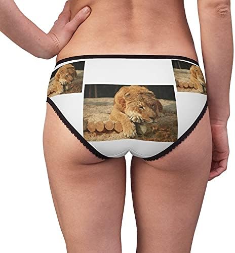 Siberian Liger Panties, Siberian Liger Underwear, Briefs, Cotton Briefs, Funny Underwear, Panties For Women