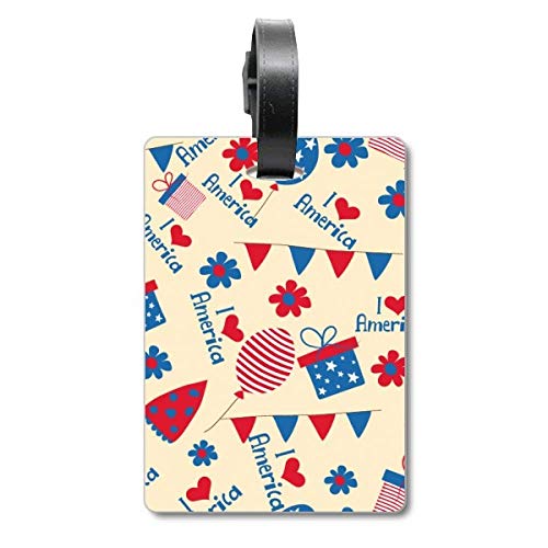 Étiquette bagage croisière et voyage pour valise USA Candy