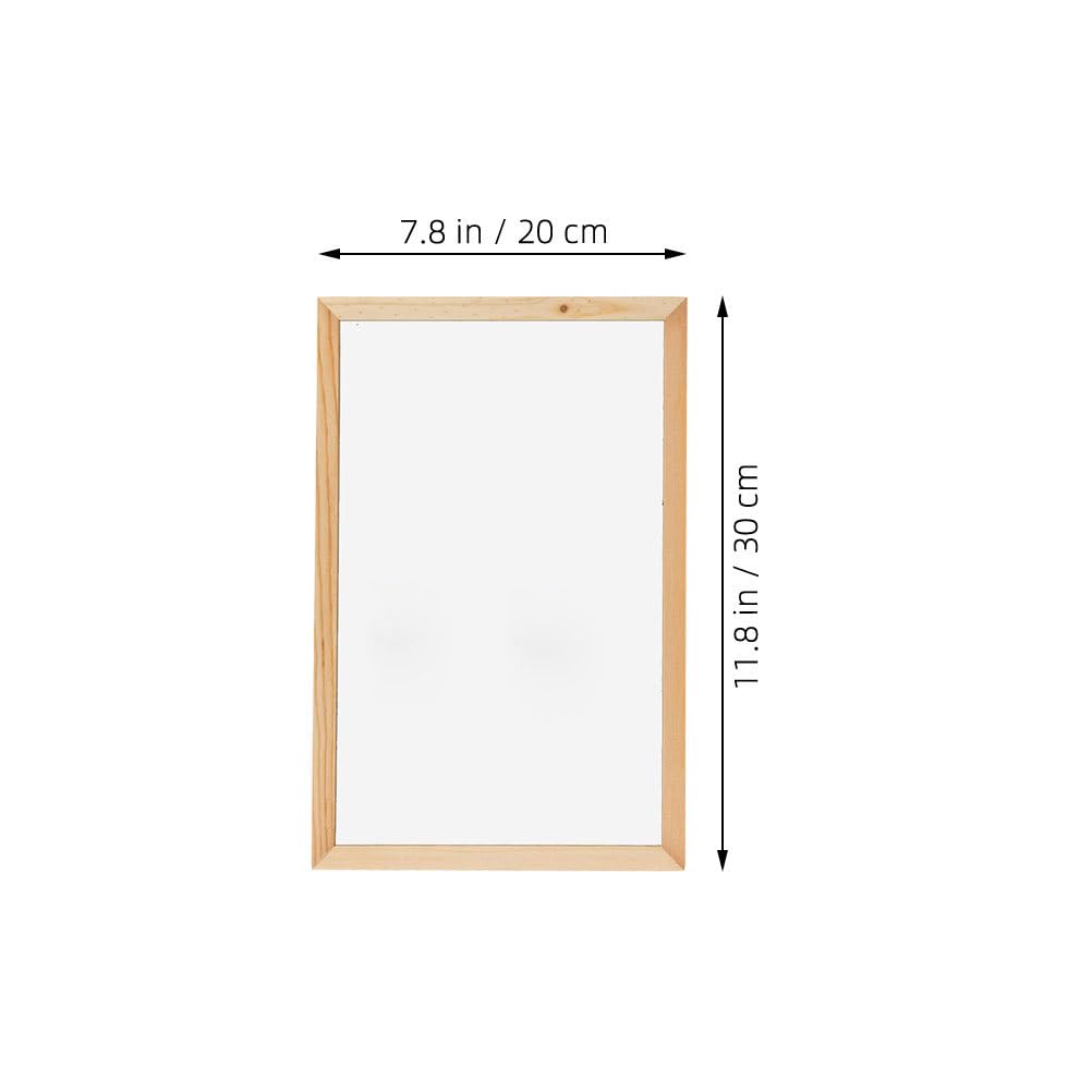 4-teiliges trocken abwischbares Whiteboard für den Schreibtisch, kleines handgeschriebenes Whiteboard, wiederverwendbarer Schreibtisch-Notizblock für Notizen, Nachrichten, Zeichnungen,