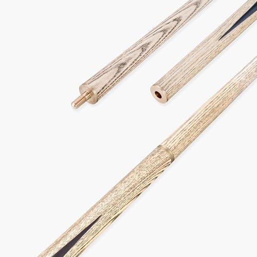 BAIZE MASTER Riley RONNIE O'SULLIVAN Endorsed Limited Edition Ash Snooker and English Pool Cue 9.5mm Leather Tip - 57 Inch, 17-19oz (ARG-53 with Soft Case) - Image 6
