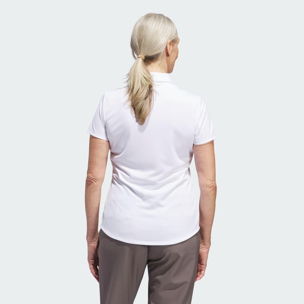 Adidas Mujer Performance Short Sleeve Polo Shirt