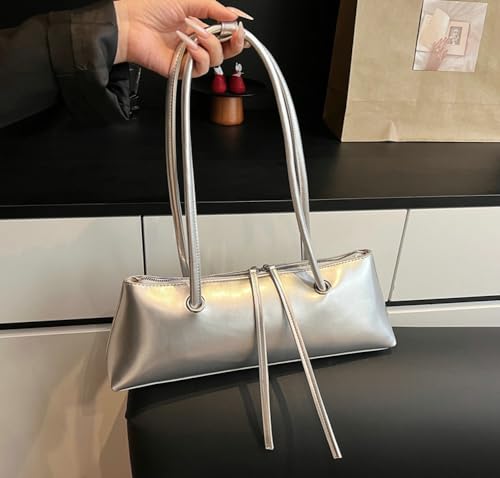 Vintage Shoulder Bags for Women PU Leather Shoulder Bag Top Handle Work Purse Women's Handbags Hobo Bags Tote Bag 20253